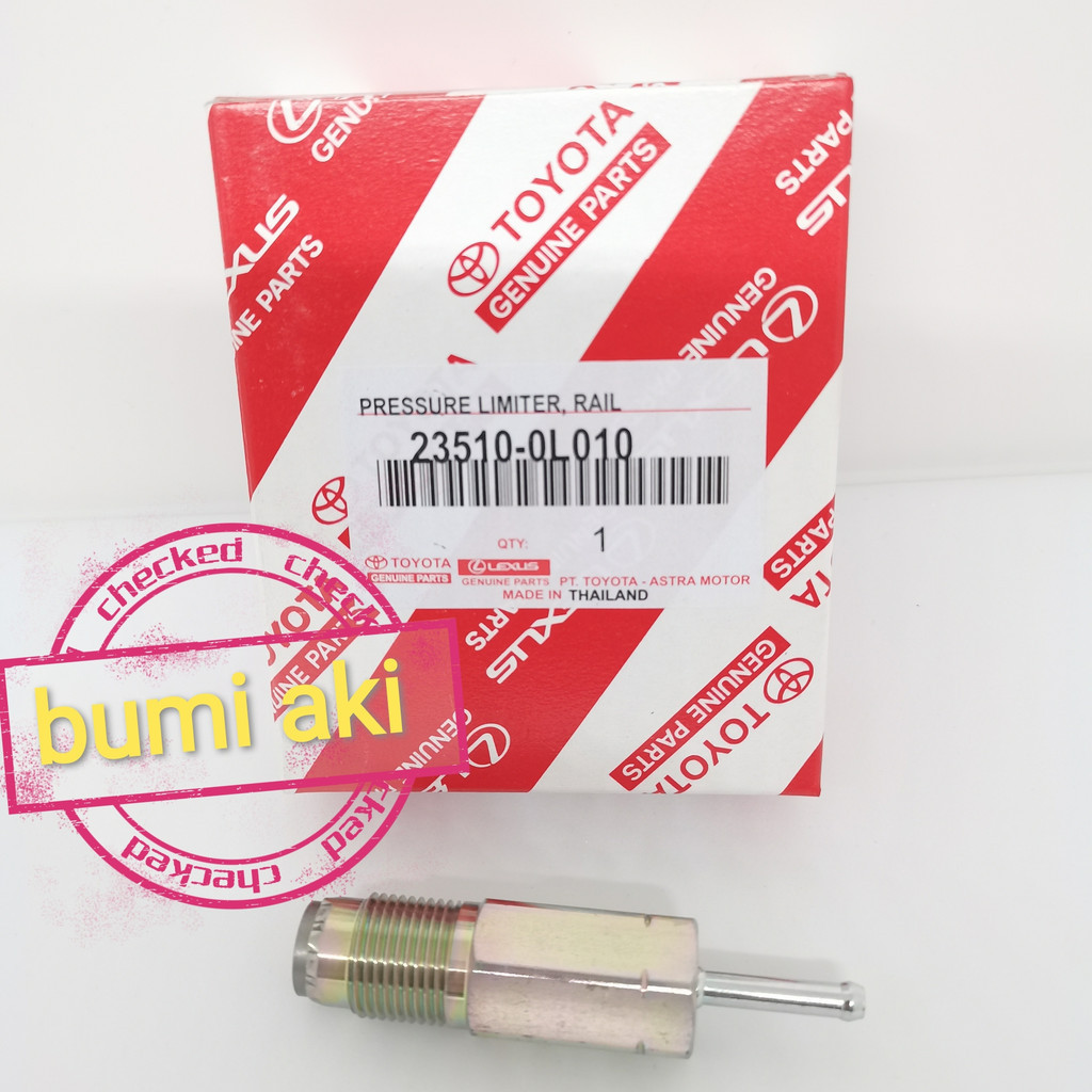 PIPA LIMITER COMMONRAIL COMMON RAIL TOYOTA FORTUNER INNOVA DIESEL