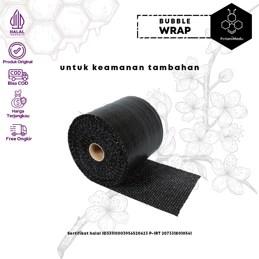 

Bubble Wrap untuk Keamanan Tambahan | Petani Madu Official