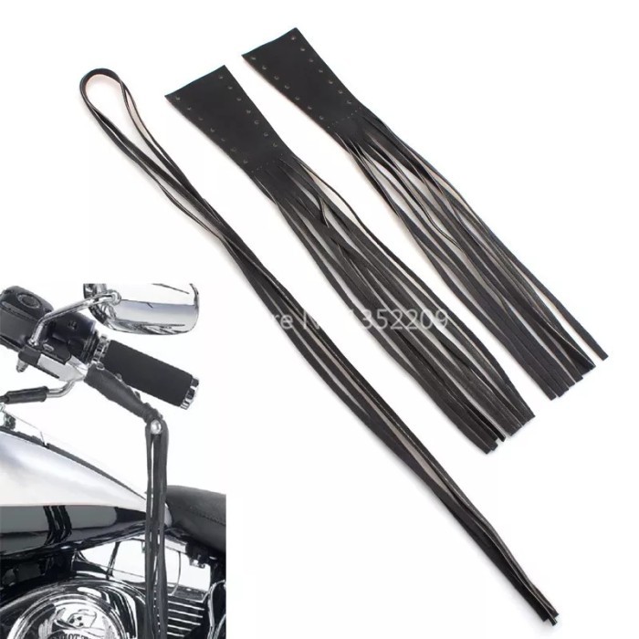 Neww fringe harley davidson leather hand brake lever harley davidson rumbai