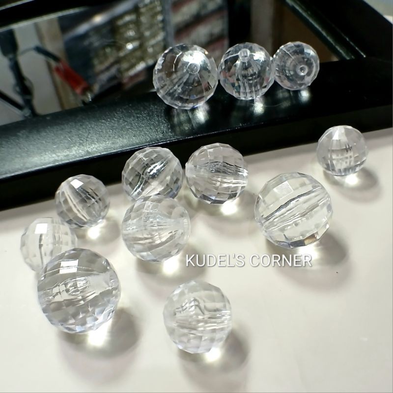 manik mote kristal akrilik ukuran besar ( Bahan Premium )