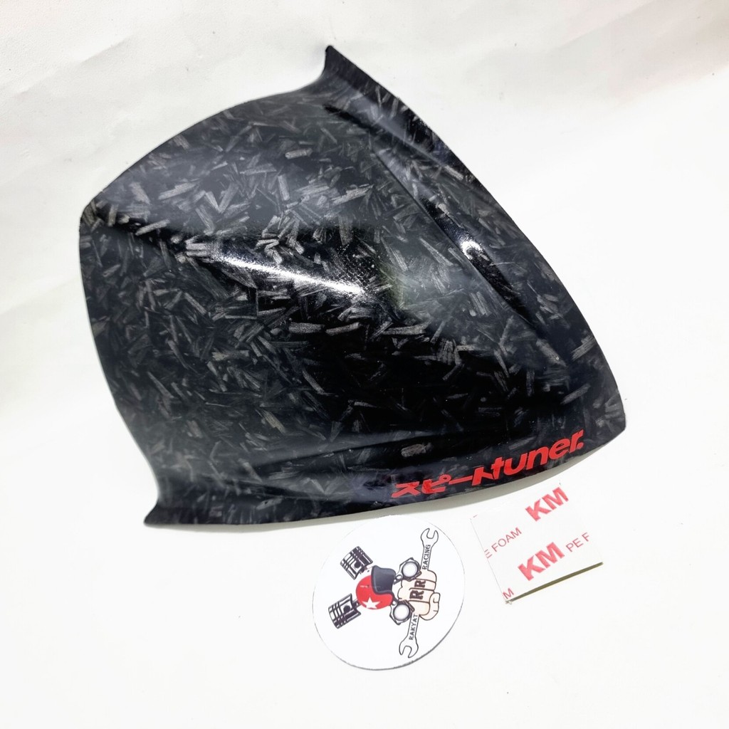 visor karbon forged  free stiker dan double beat 2012-2014- karbon celup