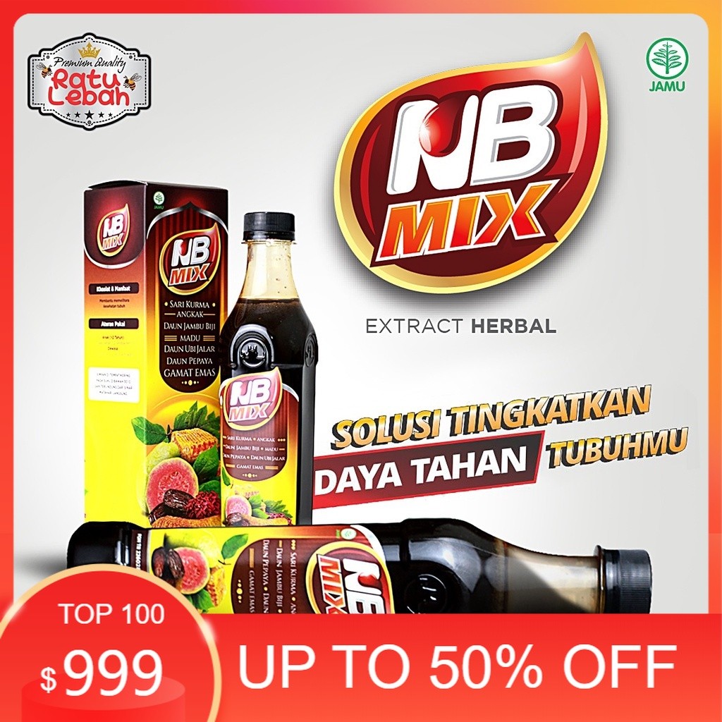 

Sari Kurma NB MIX Madu Angkak plus Daun Ubi Jalar ( berobah Jd NB MIX )