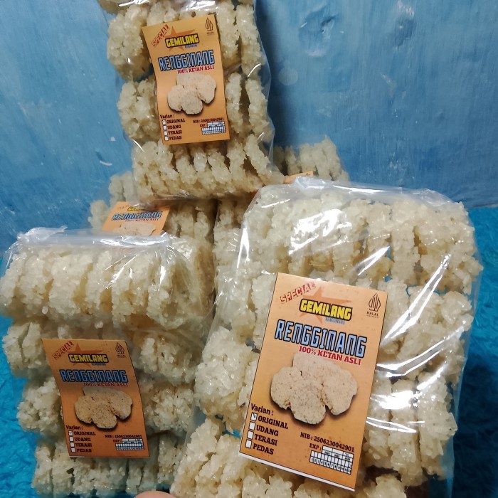 

Termurah Rengginang original ketan asli "GEMILANG" -+ 300g ST93