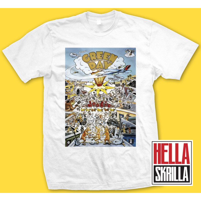 kaos tshirt GREEN DAY DOOKIE