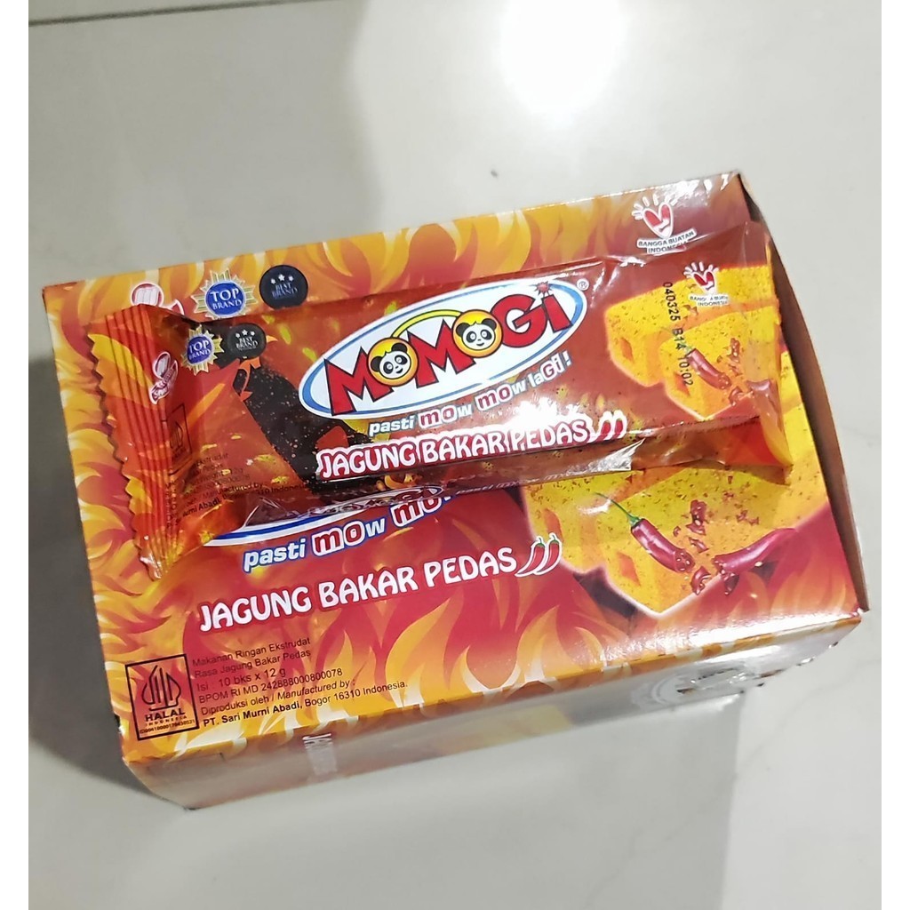 

Momogi Jagung Bakar Pedas 12 gr - PAK