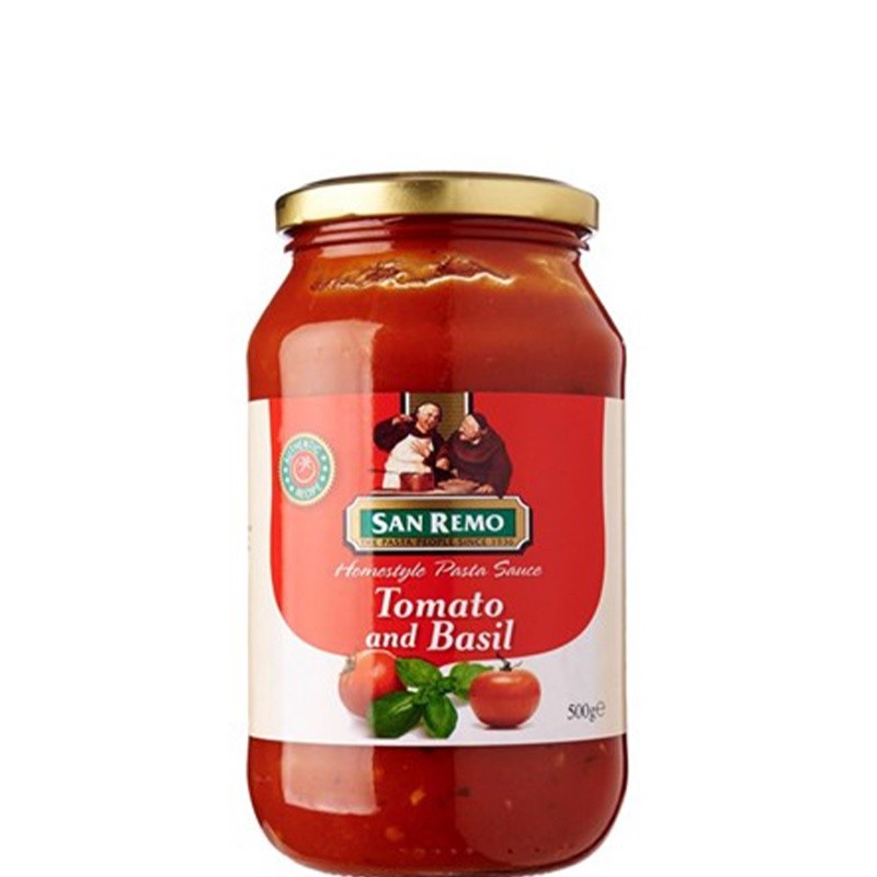 

San Remo Pasta Sauce Spicy Tomato & Basil 500 gr