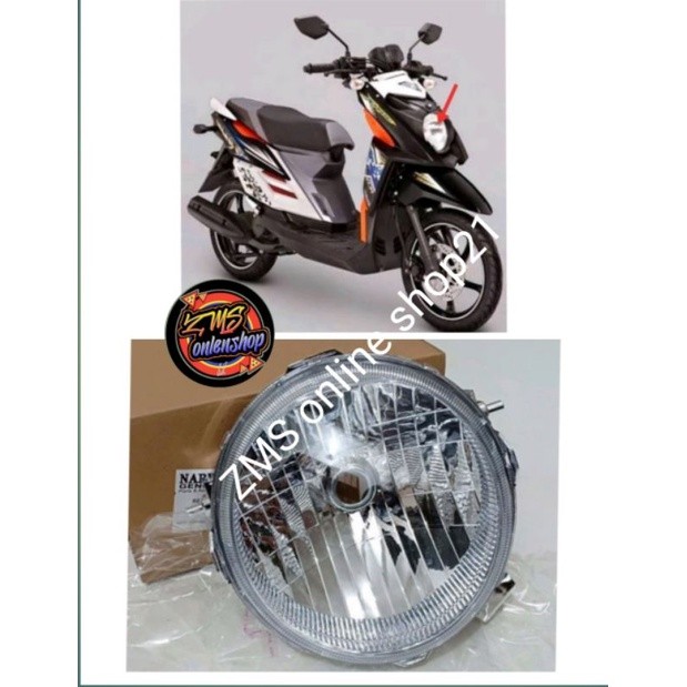 reflektor yamaha x-ride/lampu depan x-ride/reflektor x ride