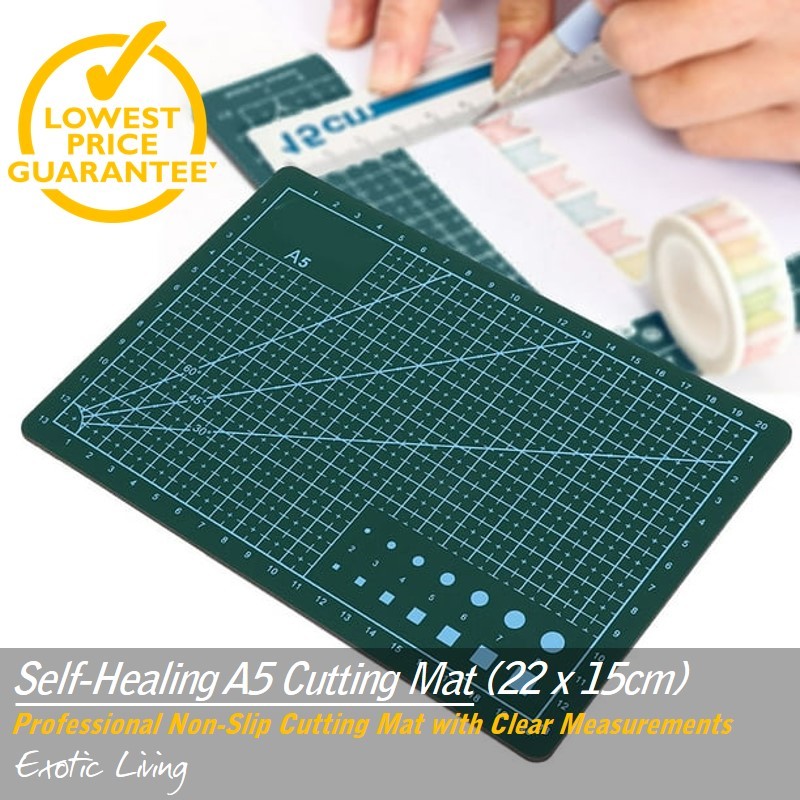 

✦ExoticLiving✦ A5 ALAS POTONG HUAN MEI Work Cutting Mat Pad A5 22 x 15 cm - GKSA4 ALAS POTONG MATRAS POTONG KERAJINAN TANGAN