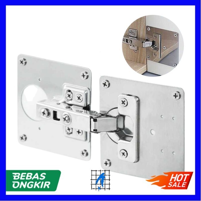 

Hinge Pintu Repair Cabinet Furniture Drawer Door