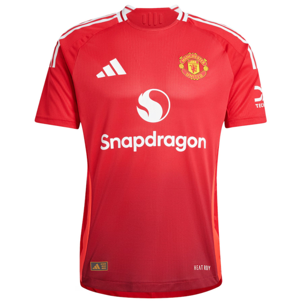 jersey manchester united home player issue kit 2024