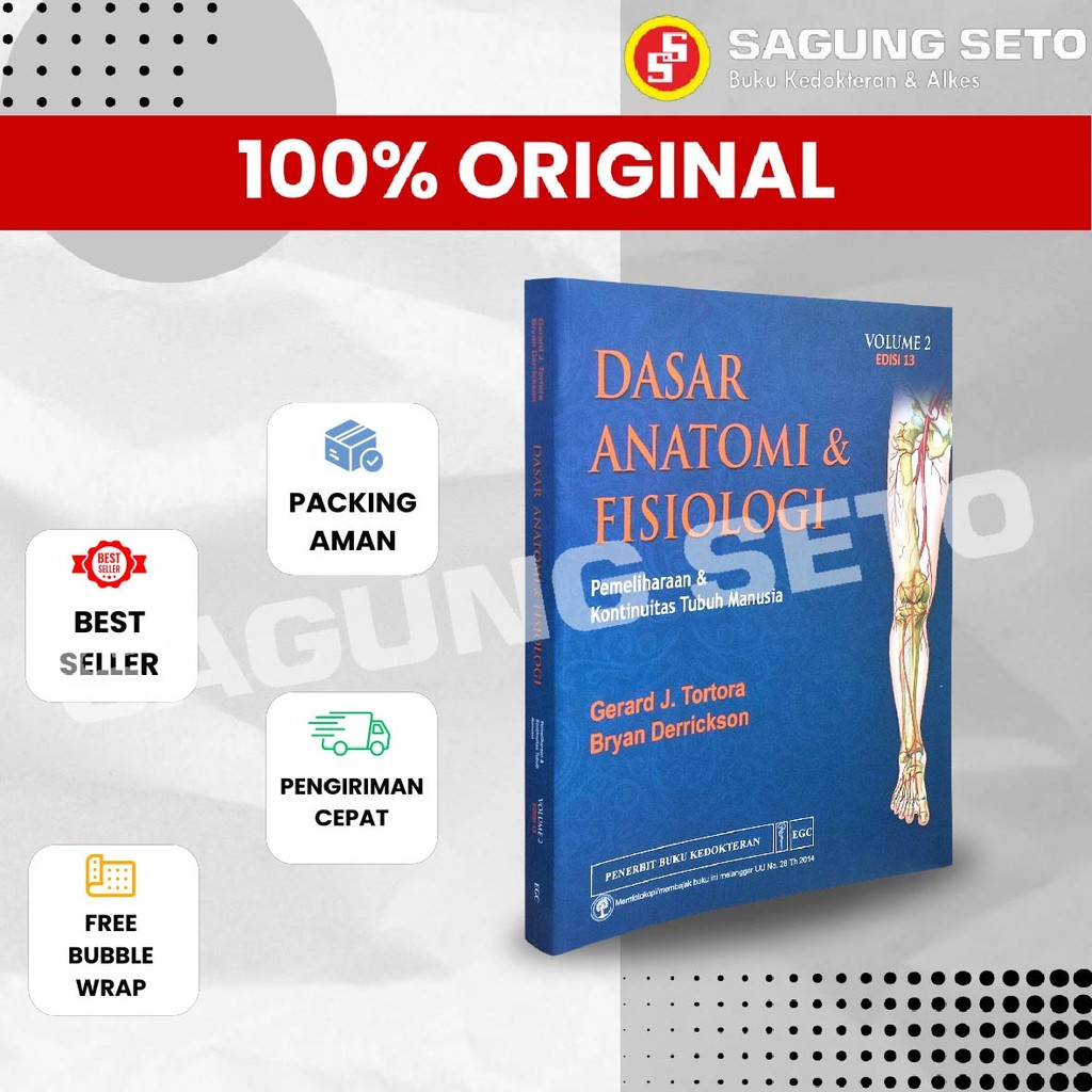 DASAR ANATOMI DAN FISIOLOGI TORTORA VOL 2 EDISI 13