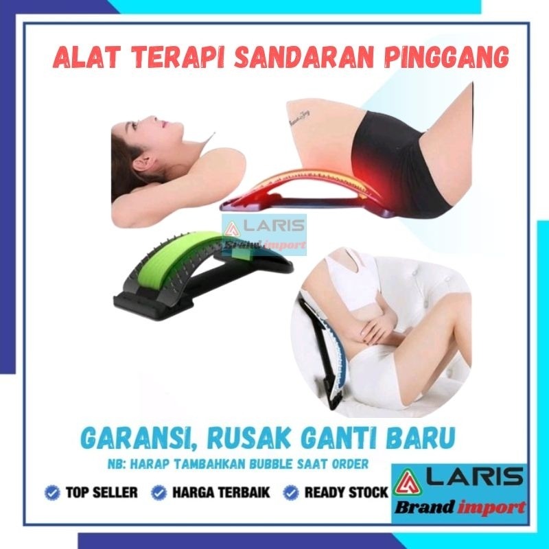 Alat Terapi Sandaran Pinggang dan Sakit Punggung Lumbar Back Stretching alat terapi pinggang Ezzy