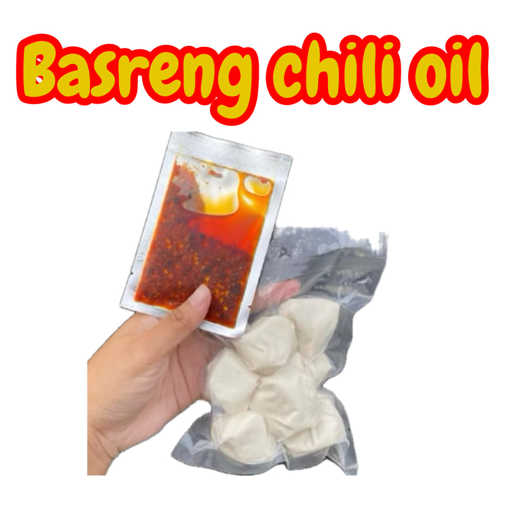 Basreng Mentah + Chili Oil PlanetSnack Dengan Bumbu Khusus Ikan Tenggiri