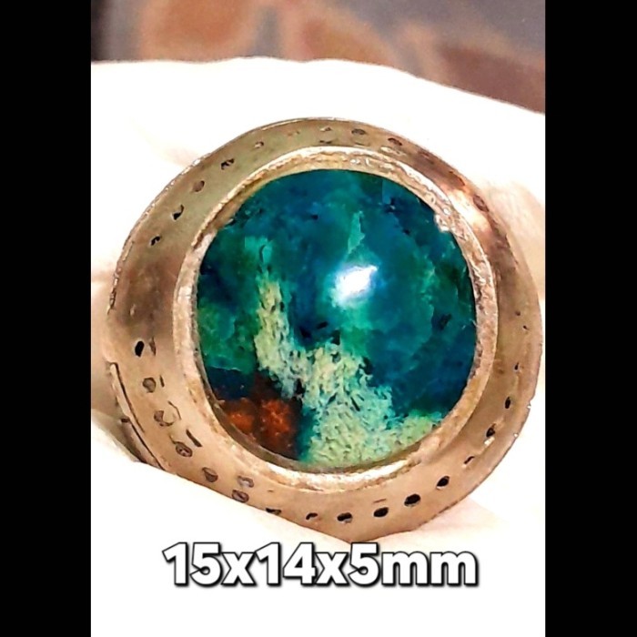 Pirus Hubei gradasi biru multicolour