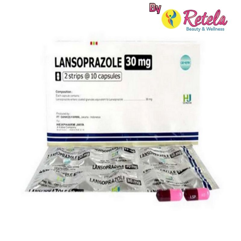 Lansoprazole 30 mg 10 Kapsul