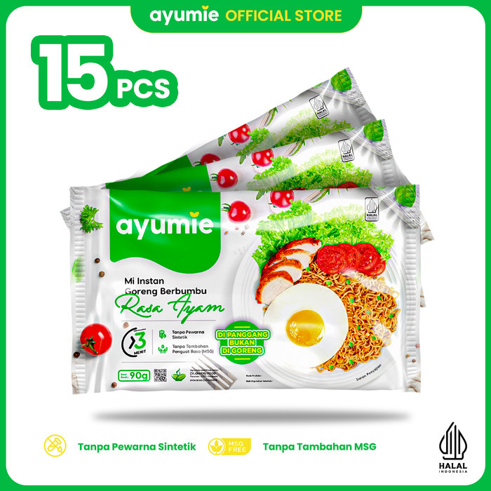 

AYUMIE MIE SEHAT - isi 15 pack (aman dengan kemasan kardus)