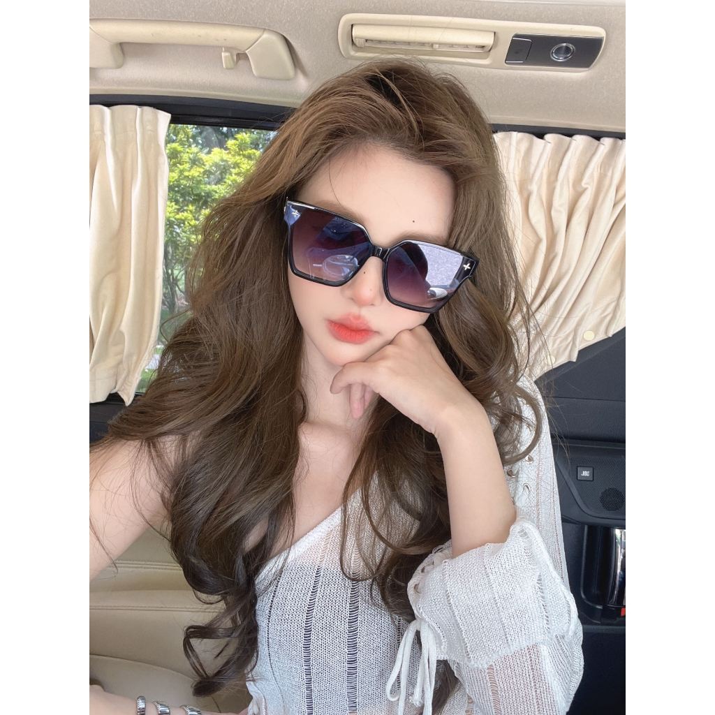 L Brand Original My Monogram Women Rectangular Sunglasses/Kacamata Hitam Persegi Panjang Wanita Mono