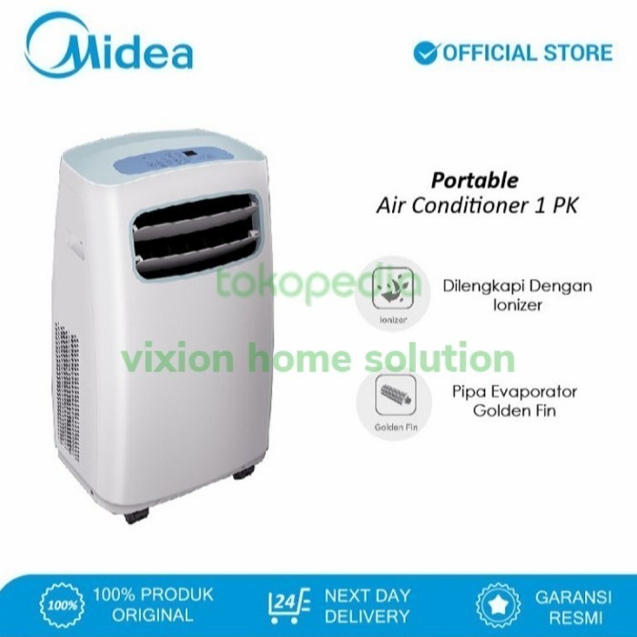 Midea Ac Portabel 1 Pk Mpf-09Crn1