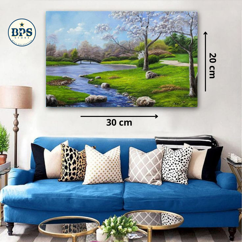 HIASAN DINDING PEMANDANGAN - POSTER KAYU PEMANDANGAN  - FOTO PEMANDANGAN - FOTO LUKISAN - DEKORASI R