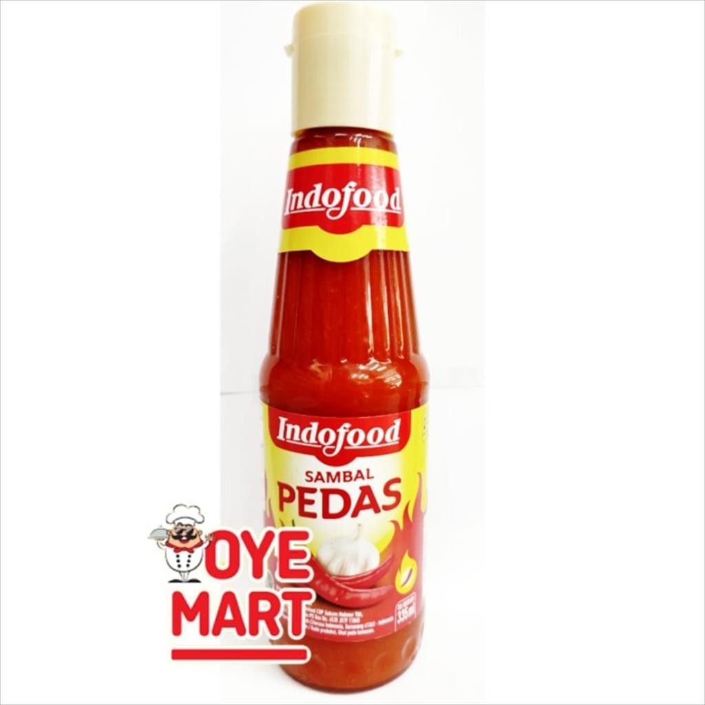 

INDOFOOD SAUS SAMBAL PEDAS 335ML