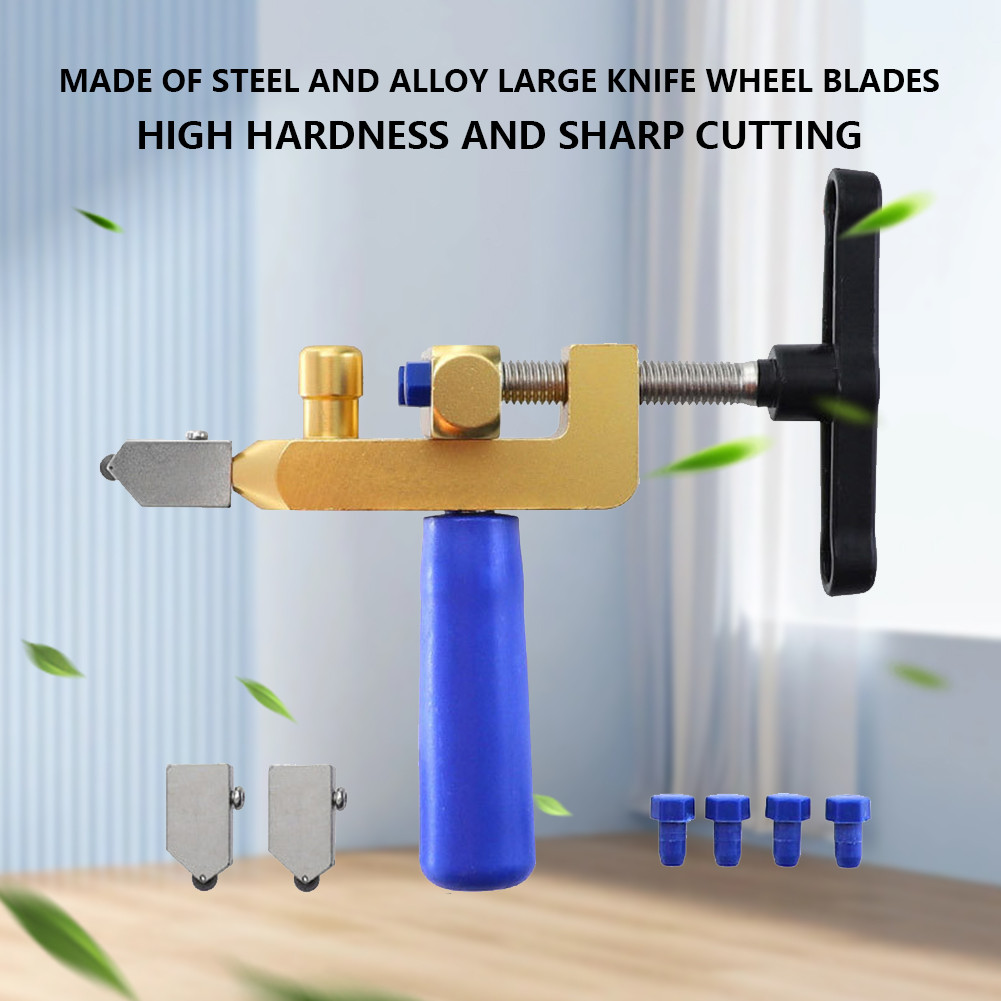 

Handheld Ceramic Cutter with Knife Wheel Roller Cutting Machine Multi-Purpose Ceramic Tile Opener Durable for Home DIY Cutting