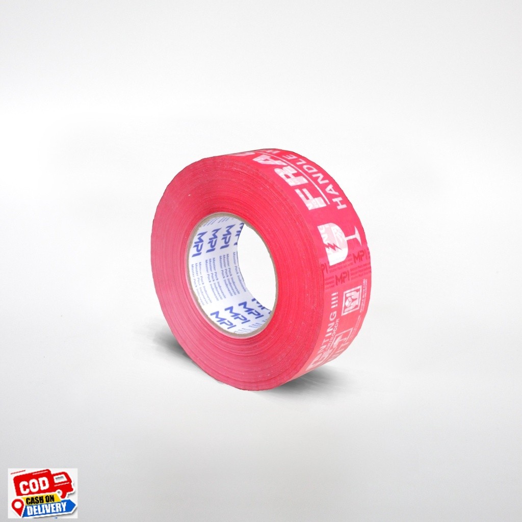 

Lakban Fragile Merah Jangan Dibanting Jumbo 48mmx300 Yard MPI Murah