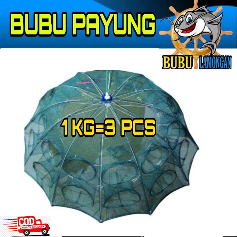 Payung Bubu/Perangkap ikan/Bubu ikan/perangkap udang/jebakan ikan udang ikan kepiting