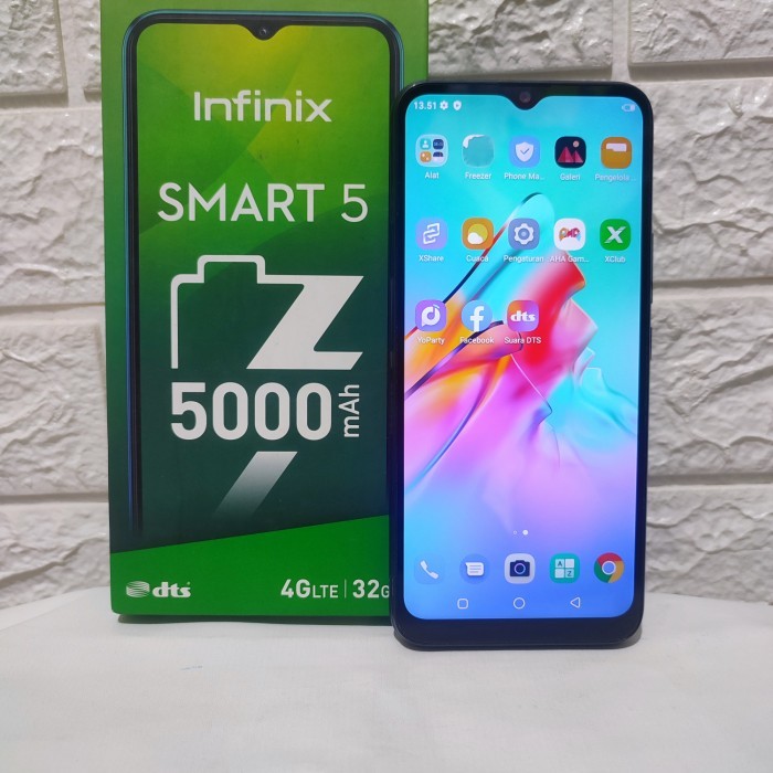 Hp bekas infinix Smart 5 second seken murah