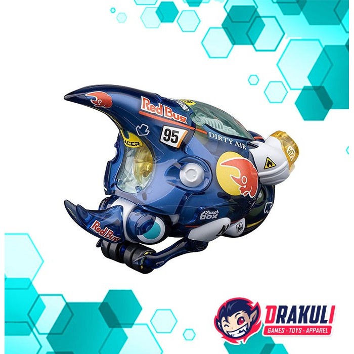 Earnestcore Craft Model Kit - Dynastes Red Bull Beetle Racing Team Clear Blue