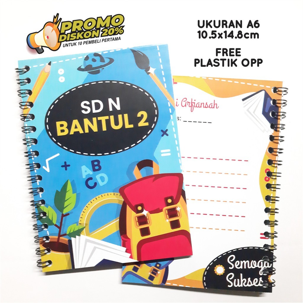 

BUKU NOTEBOOK A6 PERNIKAHAN WEDDING UNDANGAN SEMINAR SEKOLAH CUSTOM DESAIN TERMURAH