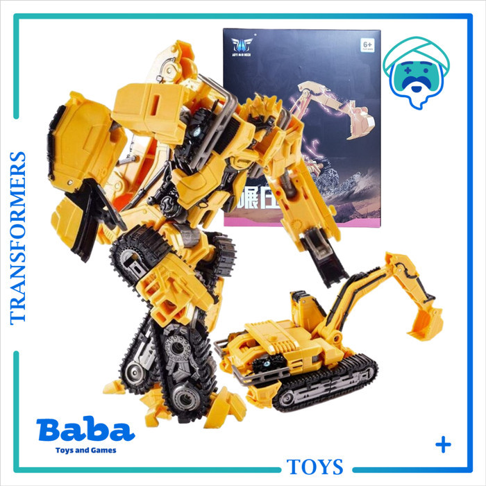 Mainan Robot Transformers Deformation Toy Aoyi Mech Roll Scrapmetal