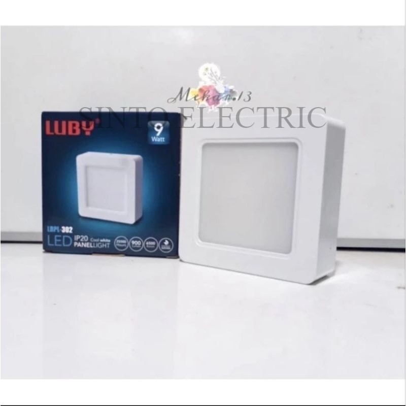 LUBY Lampu Downlight LED Outbow 9W Kotak