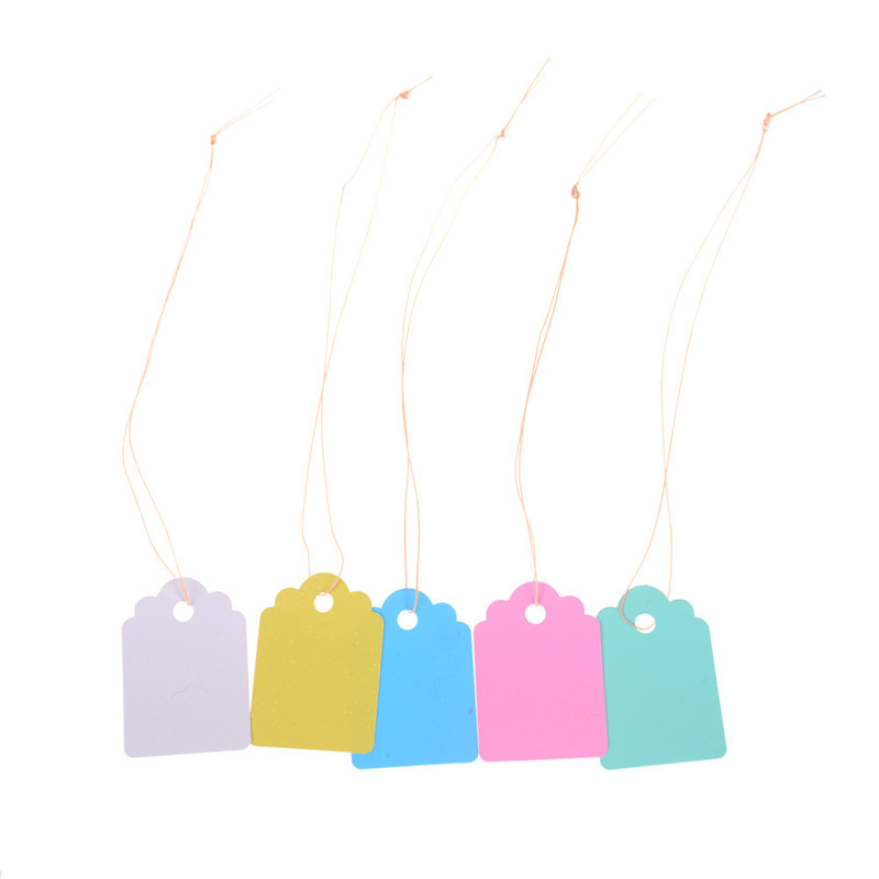 

100pcs Waterproof Plant Markers Plastic Hanging Tags Gardening Marker Label Tools Garden Pots & Planters Supply