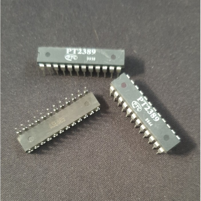 IC PT2389 5-Mode Preset Equalizer IC with Bass Booster & 3D Effect Komponen Elektronik
