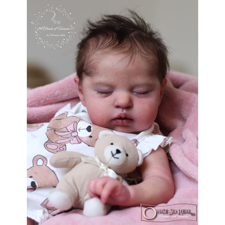 

NPK 20inch Reborn Unfinished Unpainted Doll Kit Teddy DIY parts with Cloth Body Fresh Color Soft Touch
