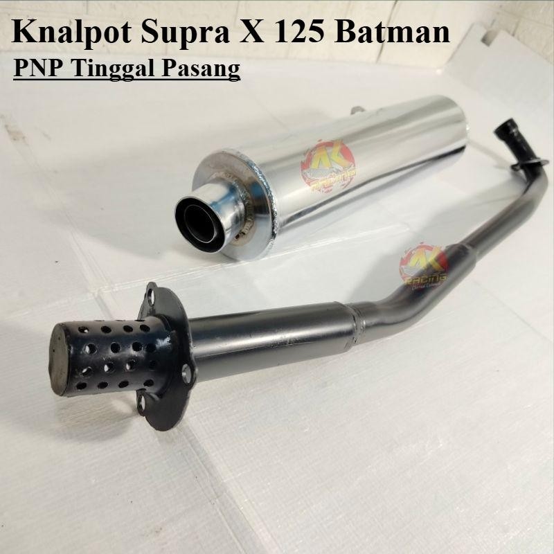 Knalpot SUPRA X 125 Standar HONDA SUPRA X 125 RR / Batman 2007-2014 Knalpot Satandard Suprax125