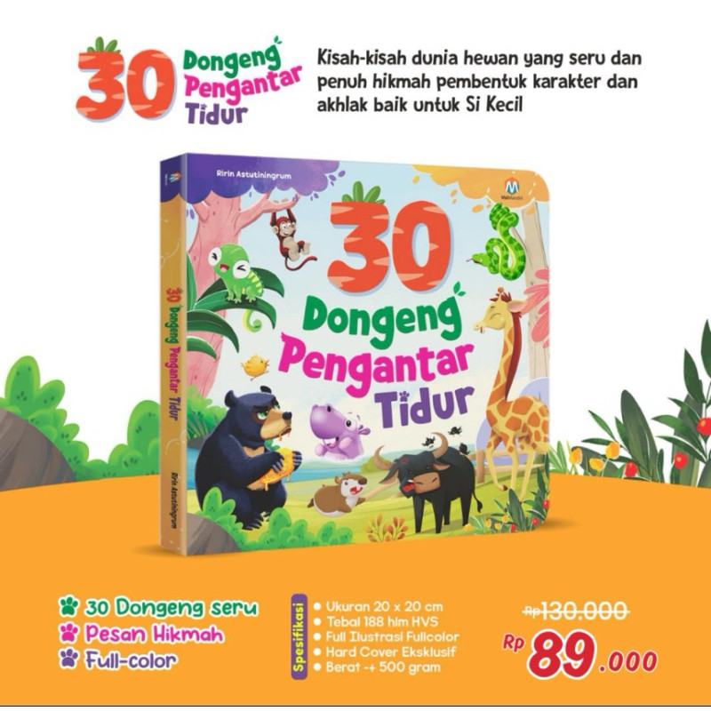 

30 DONGENG PENGANTAR TIDUR-ziyadbooks