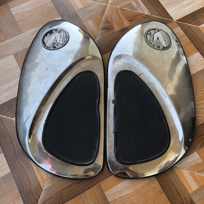 cover tangki cb dream 305 72 superhawk gembreng panel crom original second