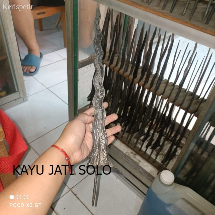 

keris sabuk inten ngulit semangka Antikan KJS61 murah antik