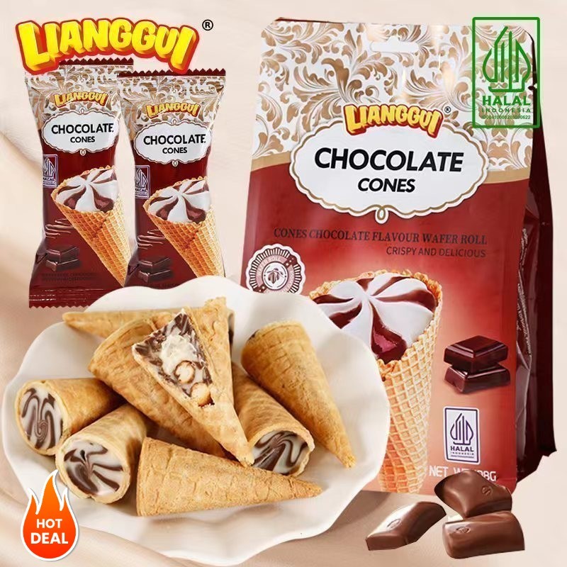 

[Permen import halal]Lianggui Oatmeal Rasa Cokelat Oatmeal Rasa Cokelat Putih 90g Halal Oat Choco Sereal Sehat CHOCO COCONUT/ STRAWBERRY/ CHOCO & MILK BURSTLURRY CRISPY & SWEET Wafer Bulat Salut Chocolates Flavour Wafer Roll Ice Cream