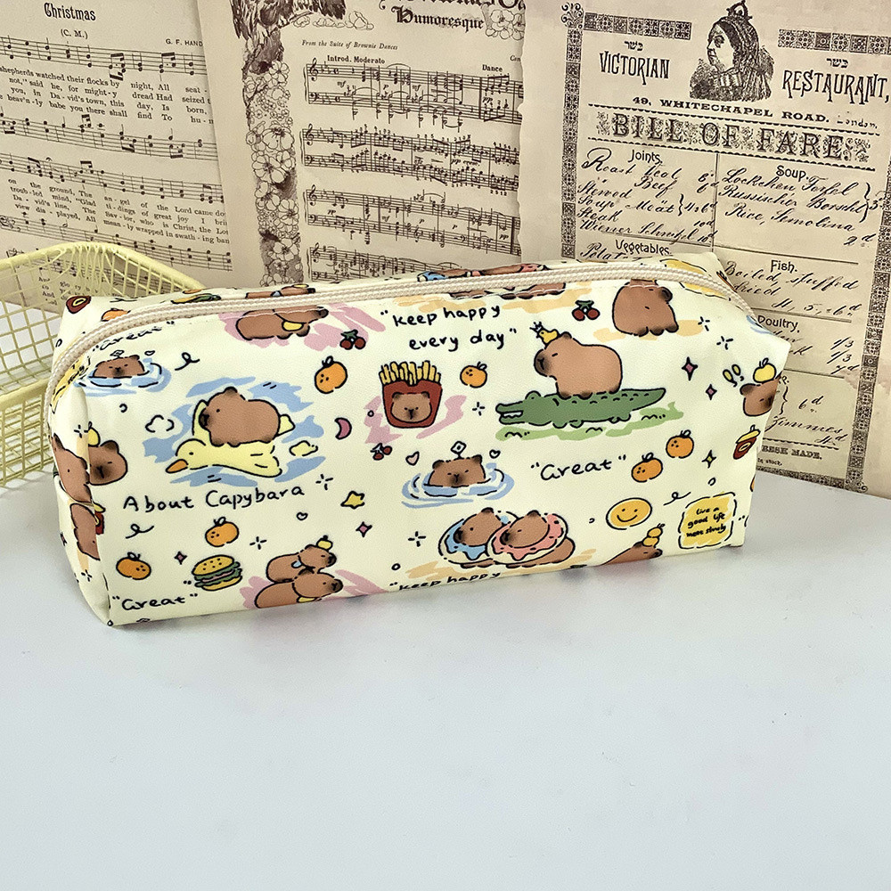 

HOONEYBAGS Pouch & Tempat Pensil Kain Lucu Aksesoris Menggemaskan untuk Penyimpanan