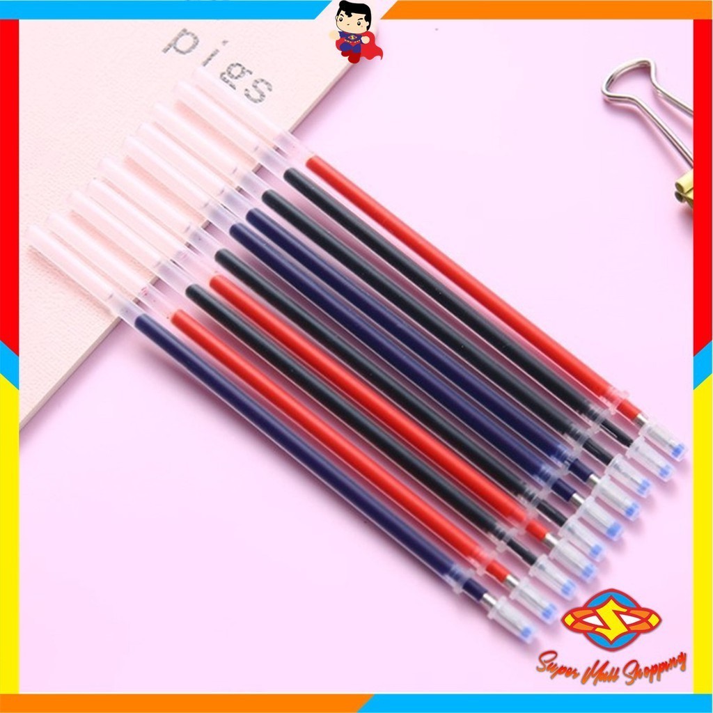 

SMS Refill Tinta Pulpen Gel Tinta Pena cair Isi Ulang 0.5mm Tinta Pulpen Warna Biru Hitam Merah Isi Ulang Pulpen Gel Import Murah ( BUTAMI FASHION )