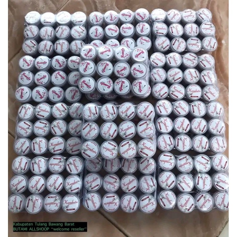 (PROMO 1 LUSIN)  KANUKUTA BPOM nail art  isi 12 pcs dan ECER HALAL ( tembus wudhu)w (  BUTAMI FASHIO