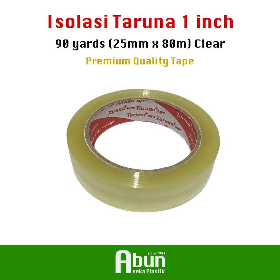 Isolasi Daimaru 1-inch Bening (1pcs)