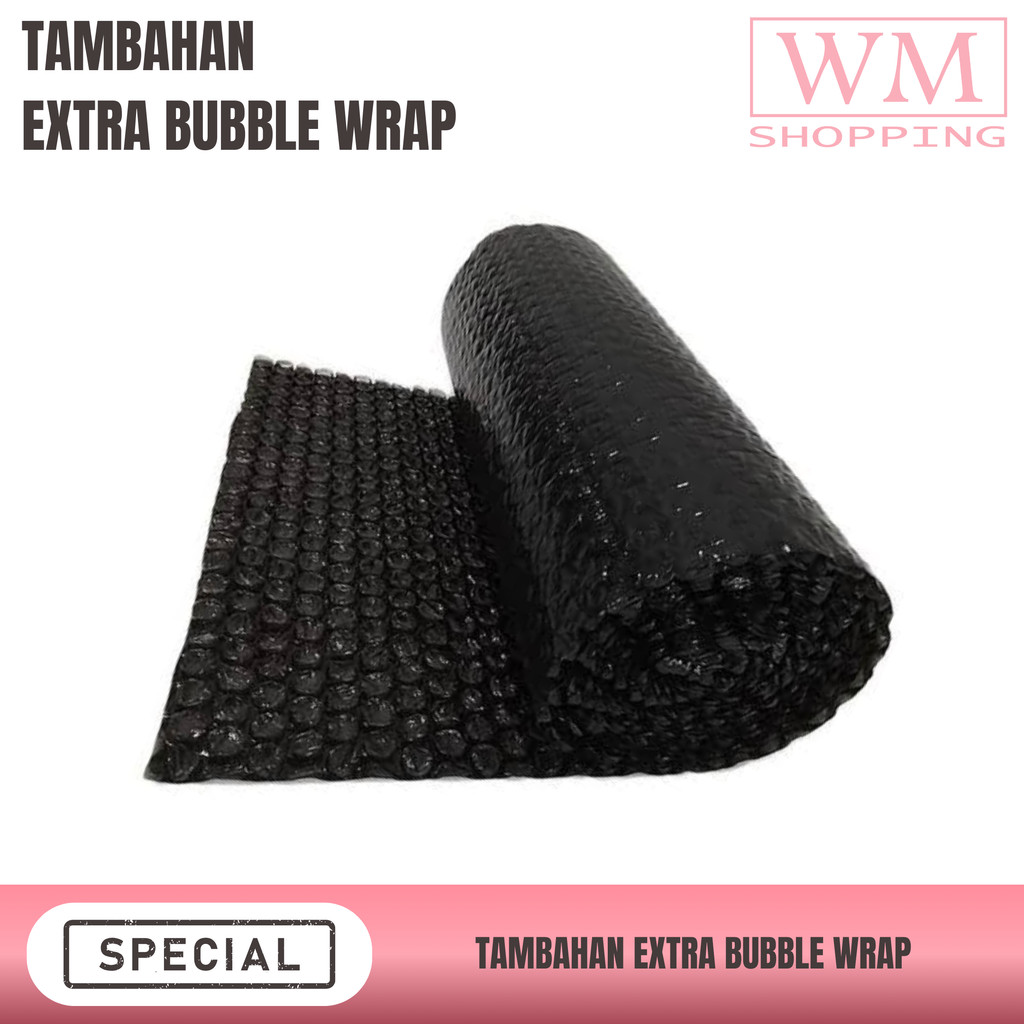 

WMSHOPPING - Tambahan Bubble Wrap untuk Paket Anda Extra Bubble Wrap