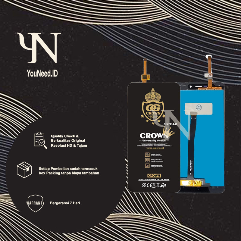 LCD REDMI 4A / LCD TOUCHSCREEN FULLSET XIAOMI REDMI MI4A REDMI 4A COMPLETE ORIGINAL