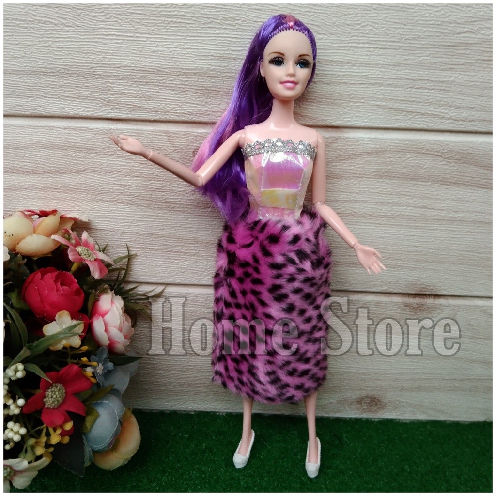 Tekuk Boneka Tekuk Memakai Baju Bulu Mainan Koleksi Boneka Tekuk