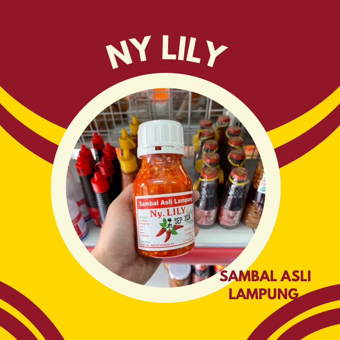 

New[Promo] Sambal Khas Lampung Nyonya Lily 350 Gr
