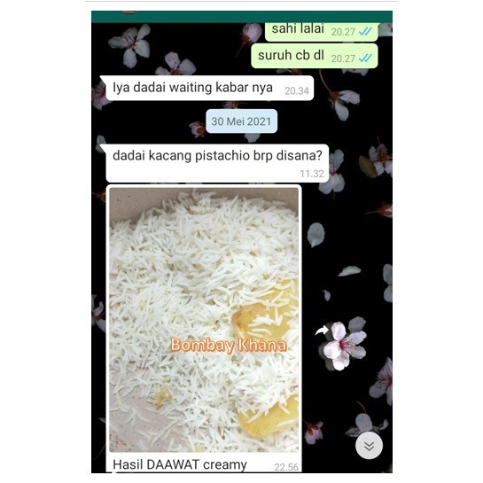 

Beras Basmati 5 Kg Creamy Sella Daawat Asli India bukan repack