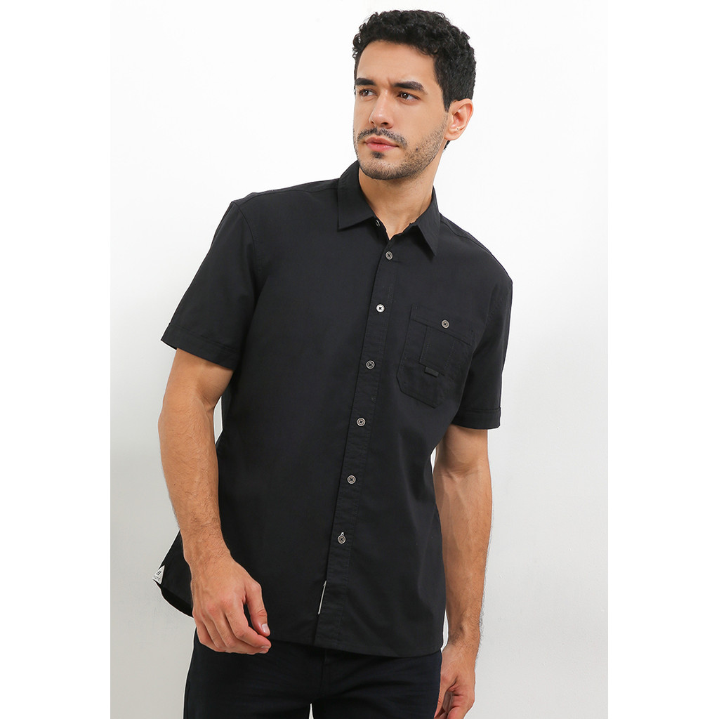 X EIGHT Khalif Shirts - kemeja pria lengan pendek